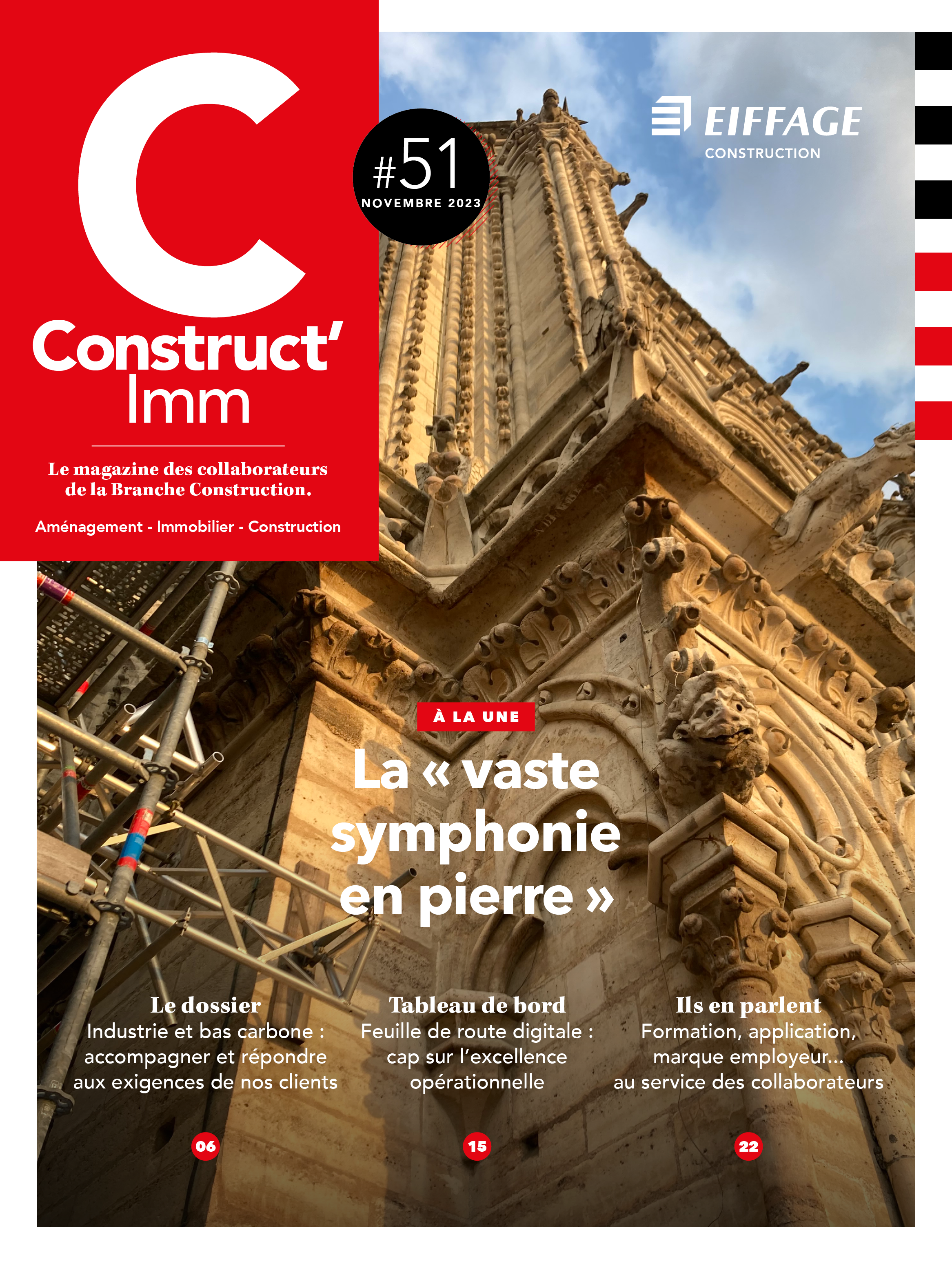 Couverture du magazine Construct'imm #51