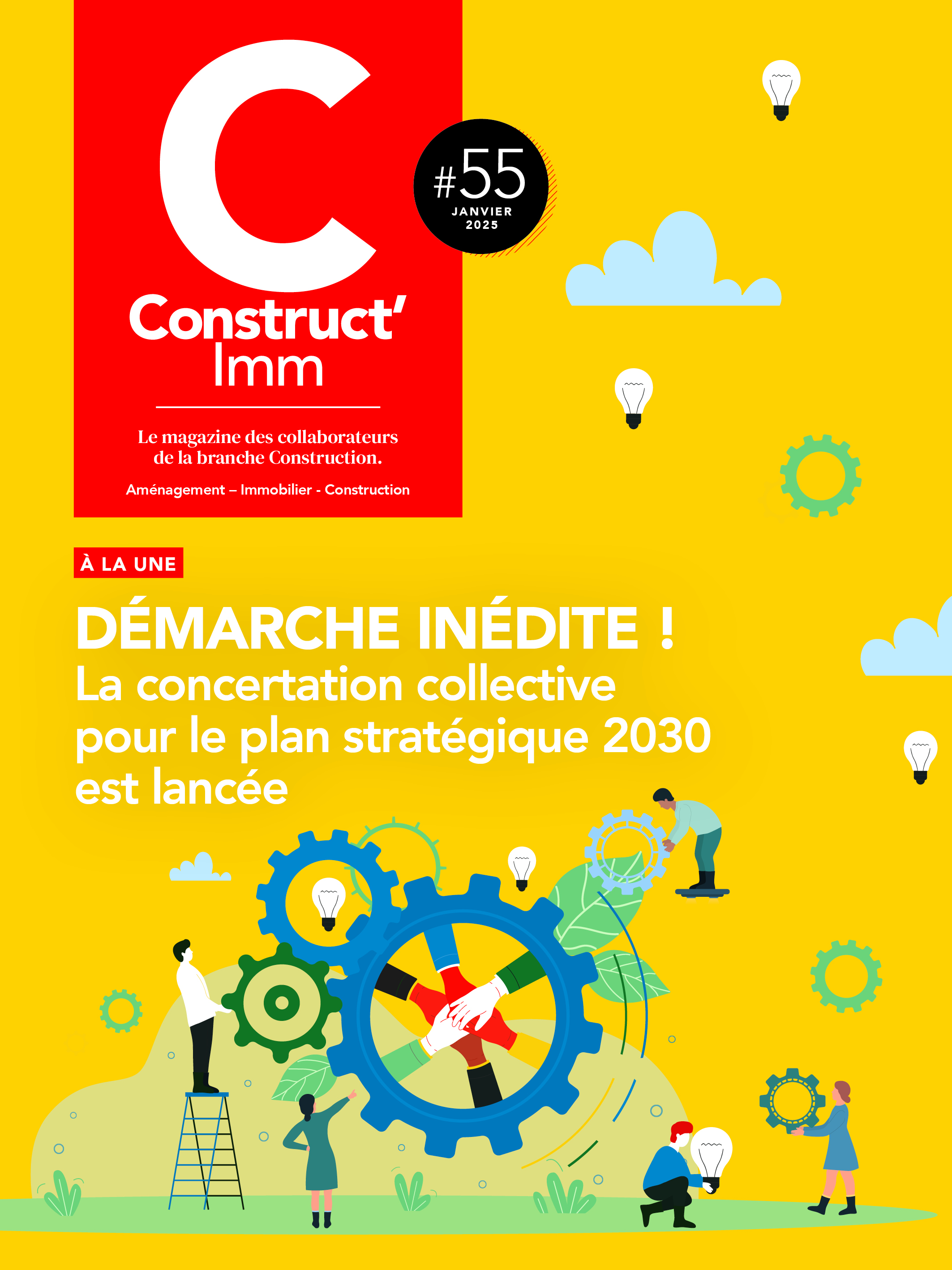Couverture du magazine Construct'imm #55