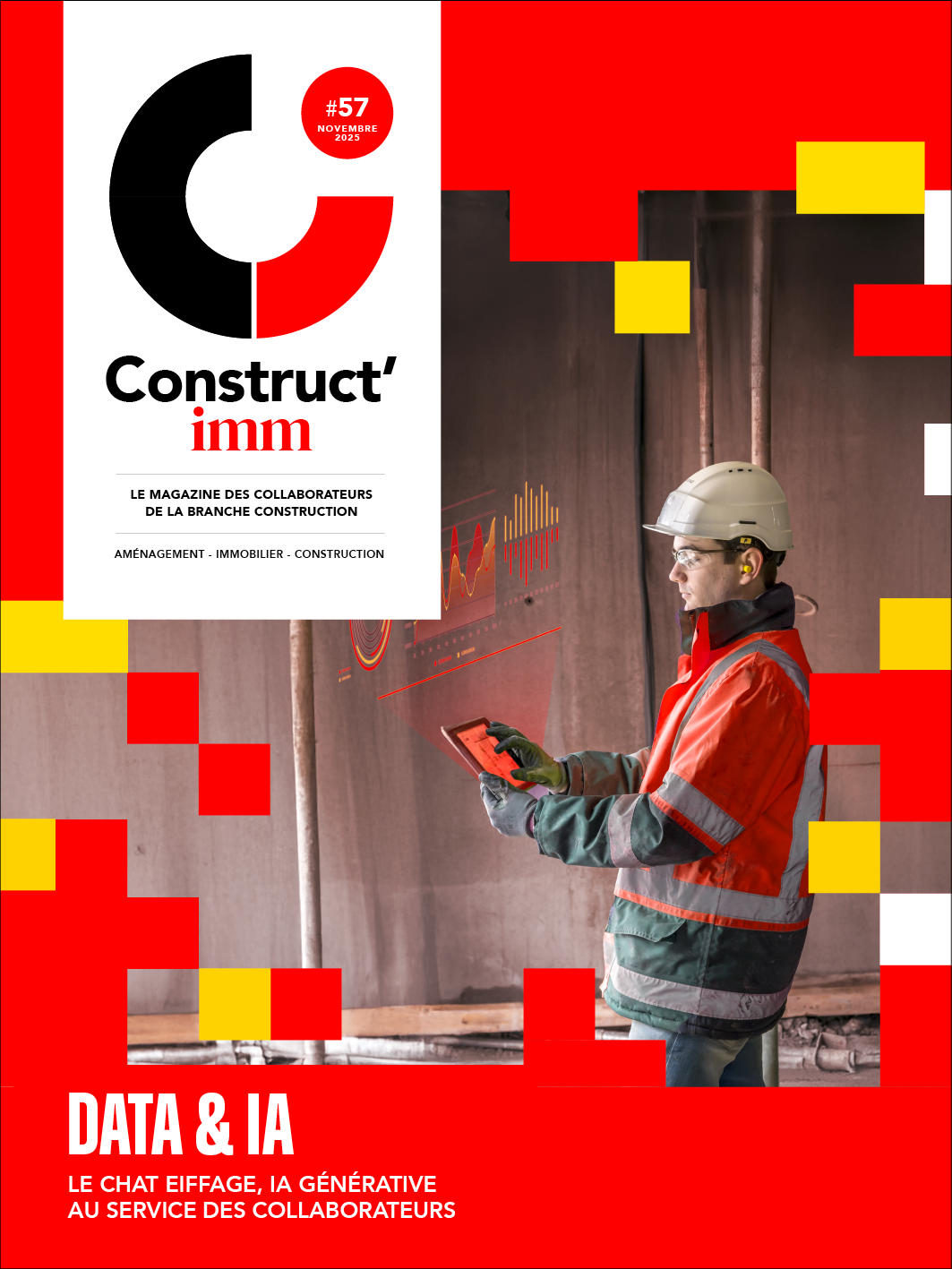 Couverture du nouveau magazine Construct'imm