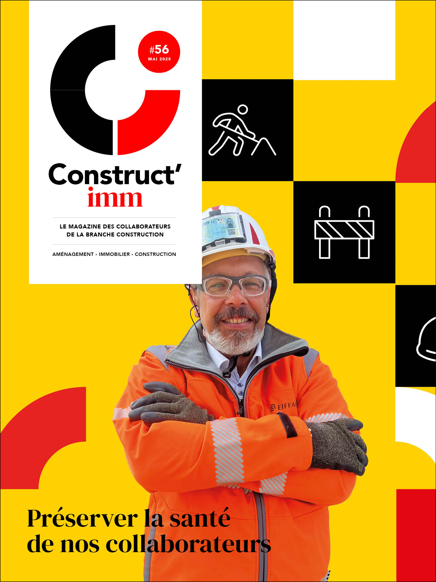 Couverture du nouveau magazine Construct'imm