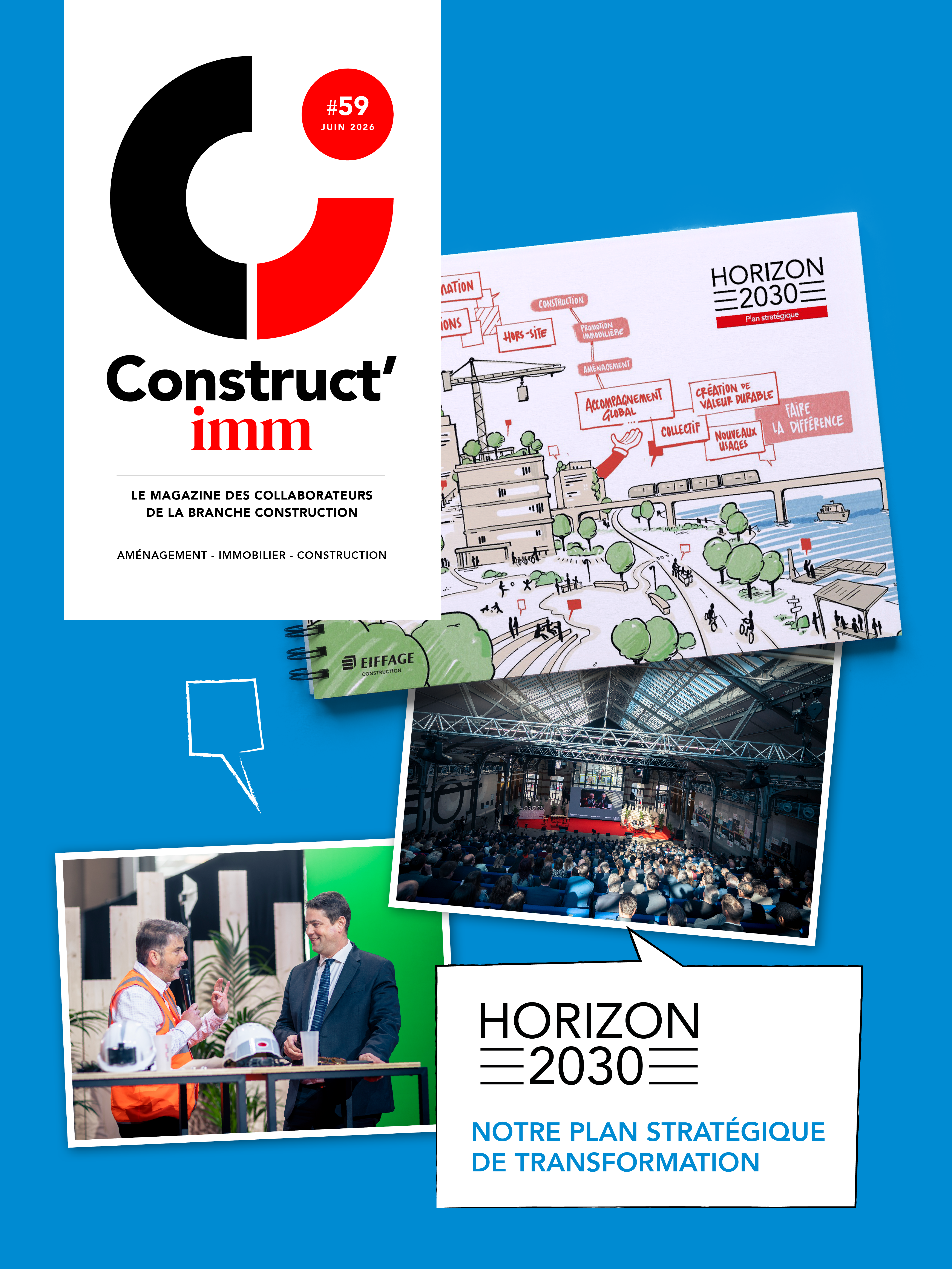 Couverture du nouveau magazine Construct'imm